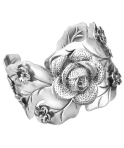 Brazalete ancho con rosas demo